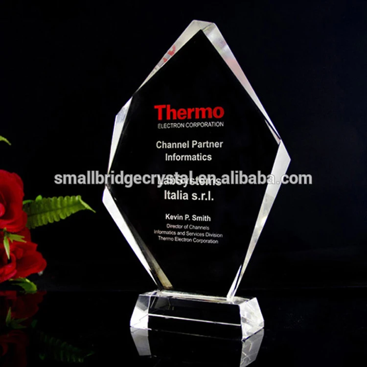 product customized business blank glass award k9 trophy for office decoration-23