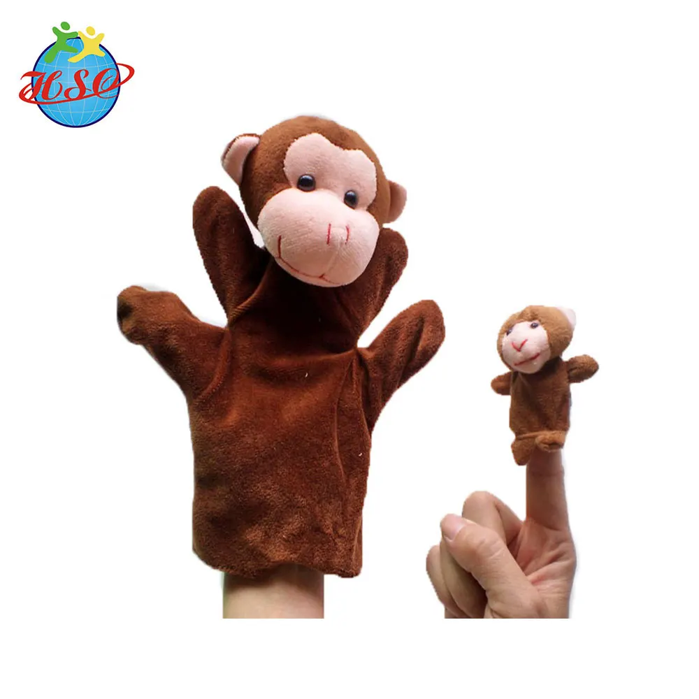 stuffed finger monkey