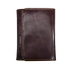 New arrival high quality crazy horse genuine leather card wallet for japanese free logo custom OEM service