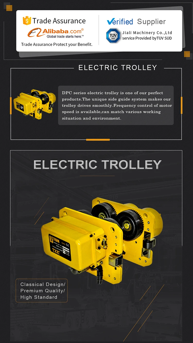 3ton Electric Hbeam Trolley With 380v 50hz 3 Phase Buy Electric