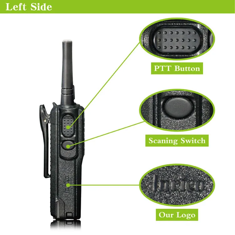 Inrico T198 Intelligent global talking WCDMA/GSM Network GPS military quality portable walkie talkie