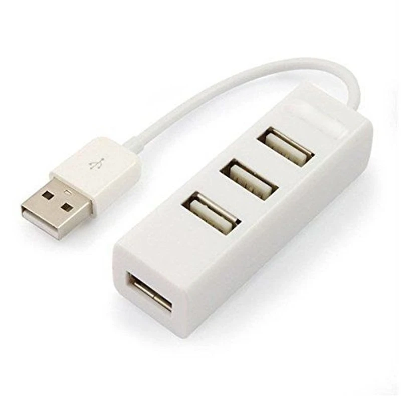 New High Speed Thin Slim 4 Ports Usb 2.0 Hub Usb Hub With Cable For