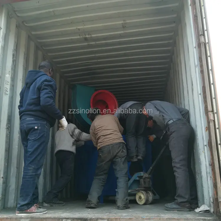 wood sawdust briquetting press machine