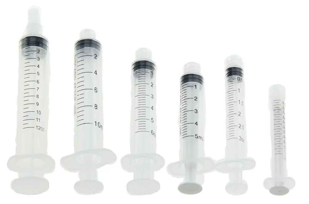 sn004-2 zogear 3cc黑色luer lock注射器牙科注射器,3毫升注射器