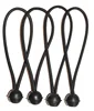 Fashion ball bungee cords/hot sale bungee cord with ball/black bungee cord with loop