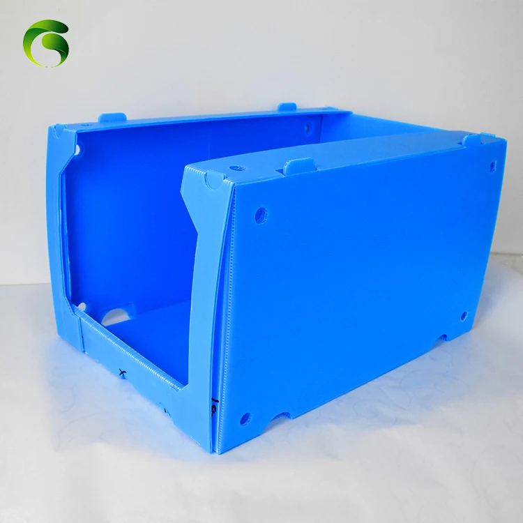 Marc 2024 New 600*400*300mm Cheap Correx Stackable Storage Pick Bins For Warehouse Buy