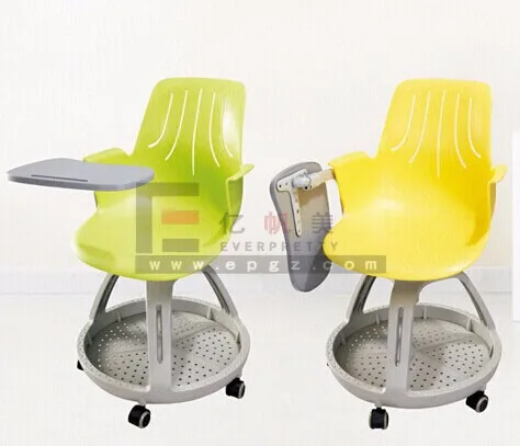 Steelcase Node Chair With Writing Pad On Wheels Swivel Training Steelcase Node Chair With Writing Pad On Wheels Swivel Training Chairs