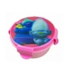 New design IML printer plastic round preservation snack pot plastic lunch box for kids