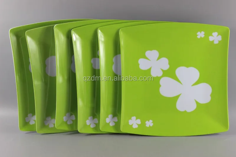 Melamine Square plate , Melamine Dessert dish