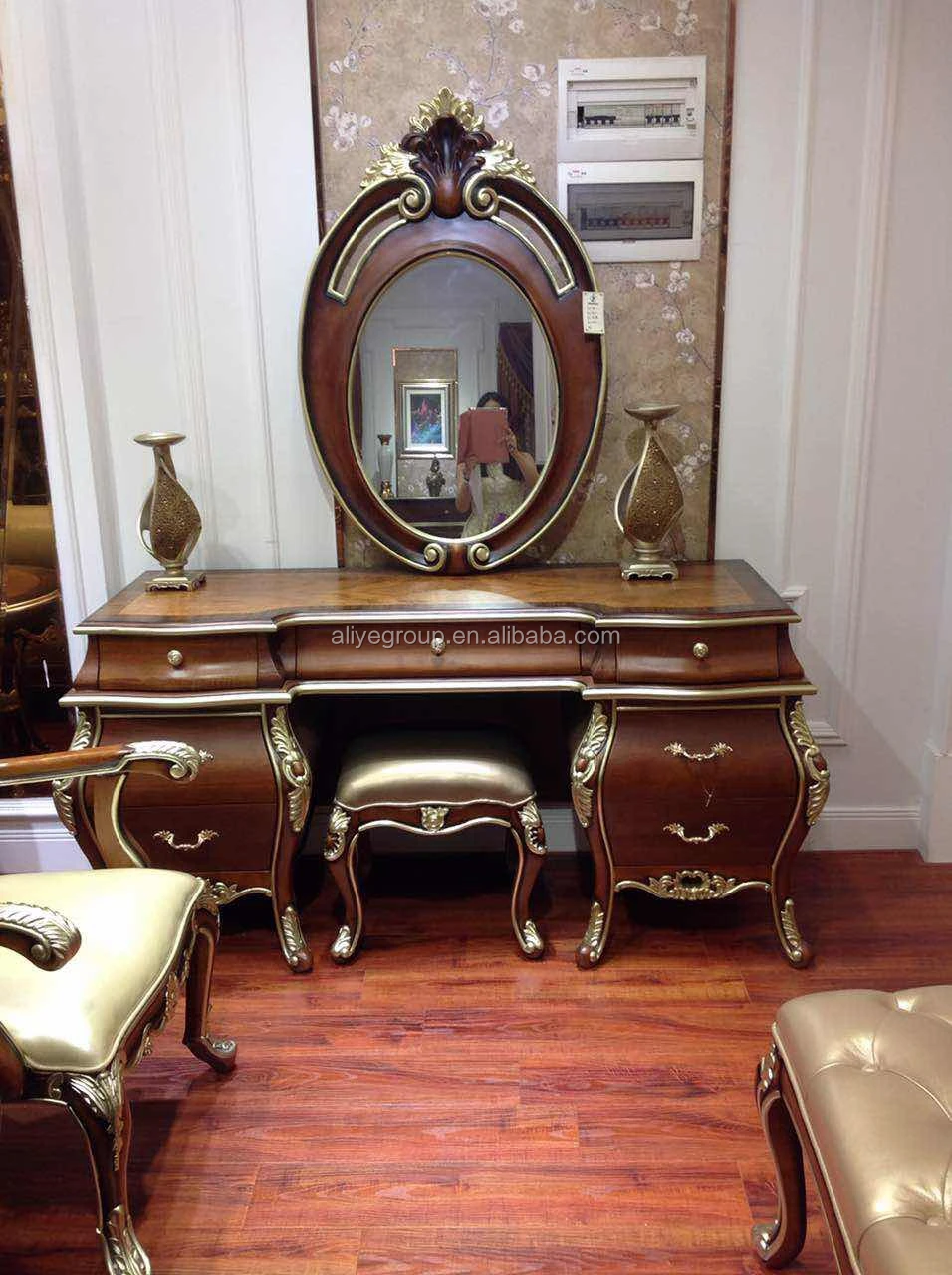 Antique Makeup Vanity Dressing Table Wholesale Large Classic