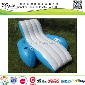 Target Supplier Eco Friendly Water Lounge Sofa Drink Holder Pvc