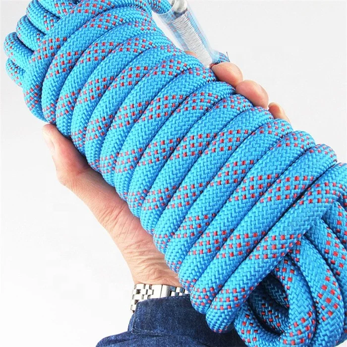 High performance wholesale customized package and size fast shipping 16/ 32/ 48 strand nylon static climbing rope towing rope