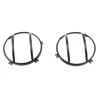 7 inch Black Headlight Turn Signals Guards For Headlight Guards Jeep Wrangler