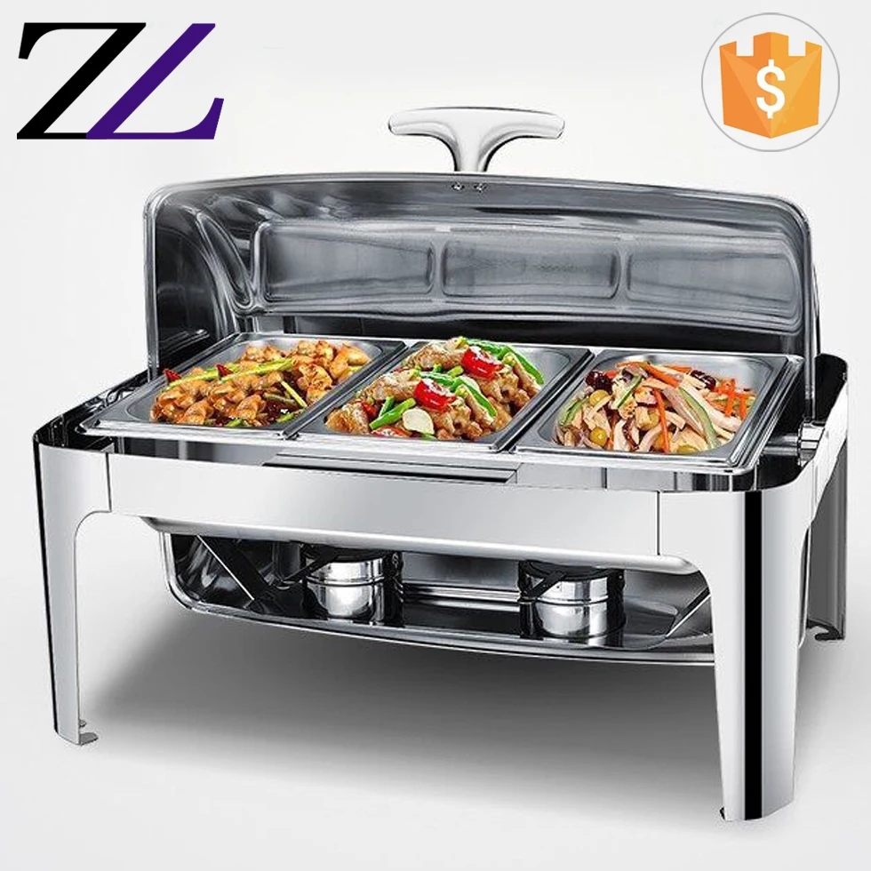 Sunnex Modern Catering 9l Shafing Dish Stainless Steel Buffet Food