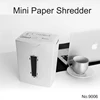 Mini Cute Desktop 5L Bin Cut Size 4*52mm Shredding Paper & Card Paper Shredder