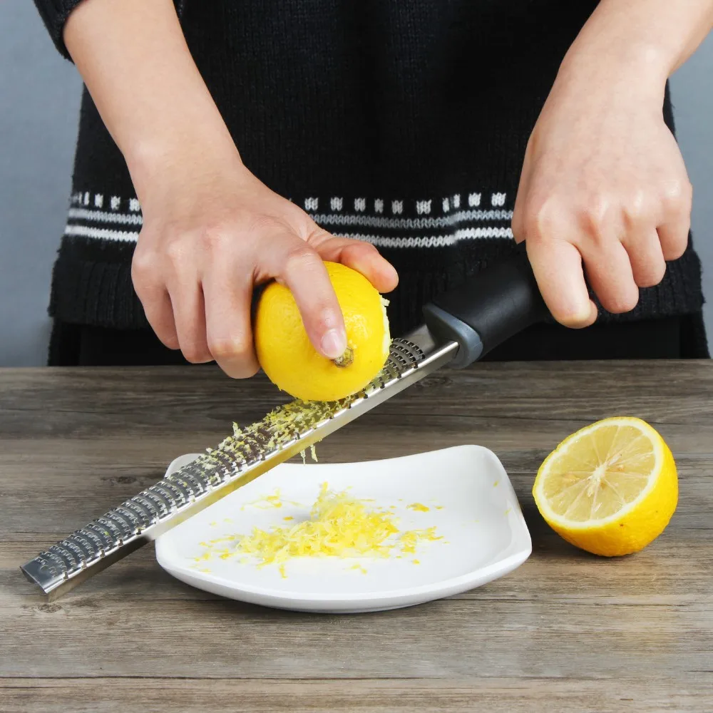 Professional Micro Grater & Zester Best For Lemon,Cheese,Spices