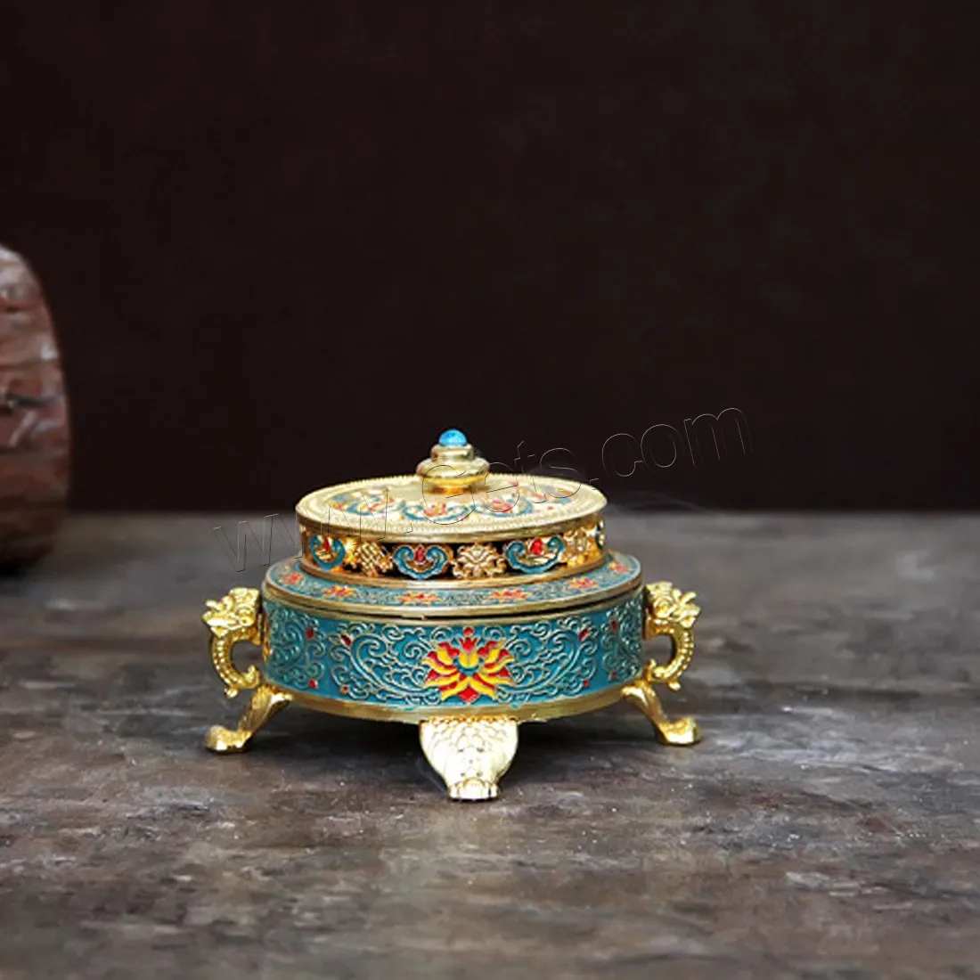 High Quality Bulk Wholesale New Design Copper Alloy Enamel Incense
