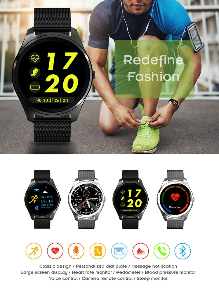 New Arrival! Fashion Smart Watches Band Touch Screen Digital Watches, Waterproof Smartwatches x8