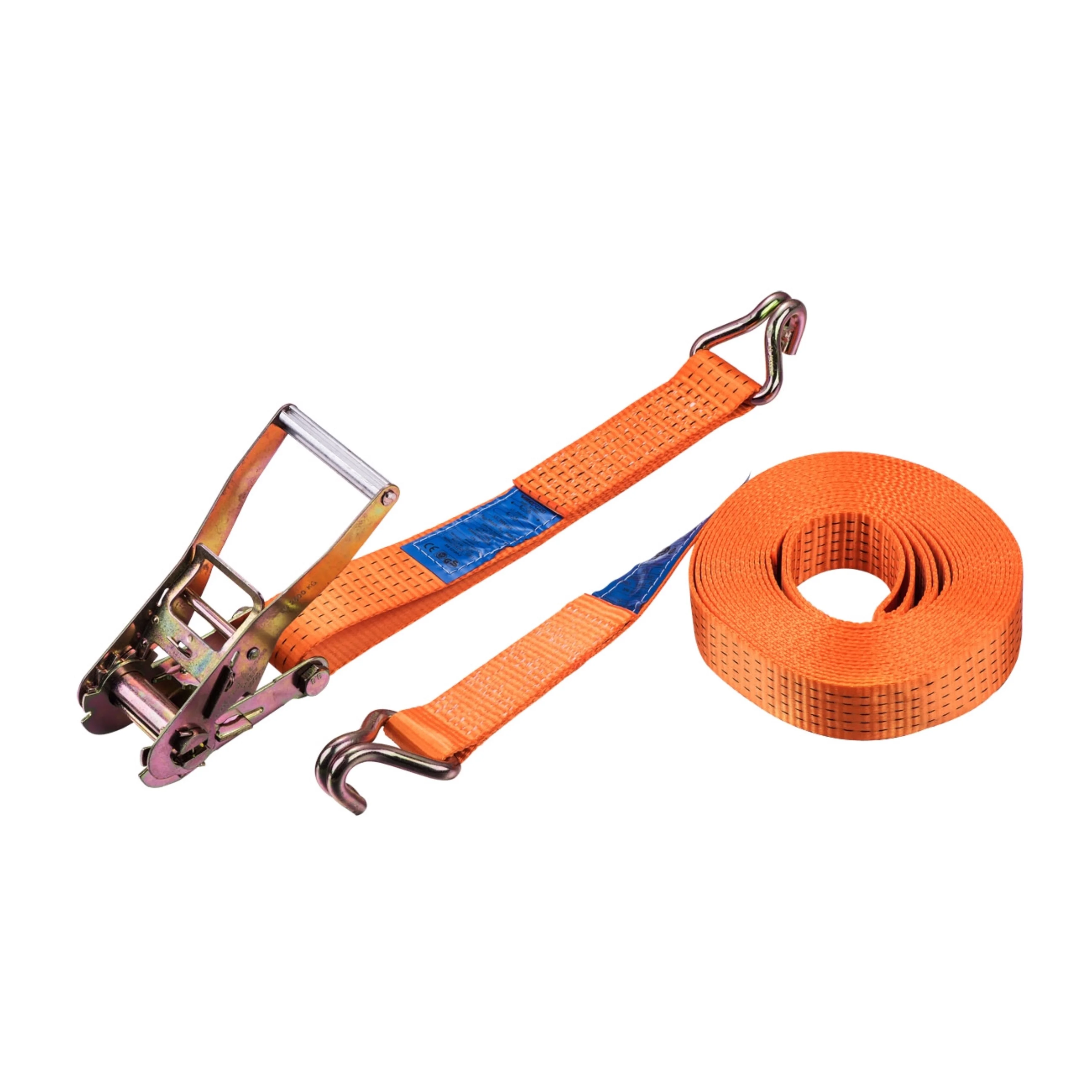 10ton Good Quality Heavy Duty Cargo Straps Ratchet Tie Down Strap 100
