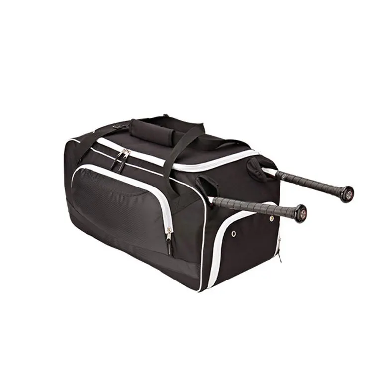 baseball duffel bag with bat holder