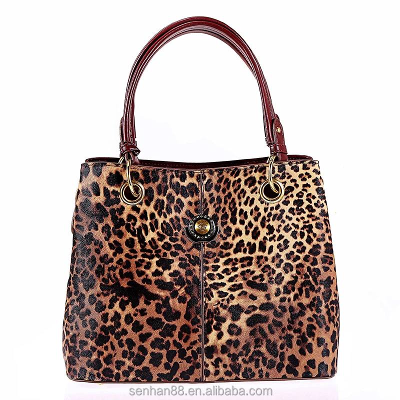 New Trending Products Brown Leopard Print Leather Women Handbags New Trending Products Brown Leopard