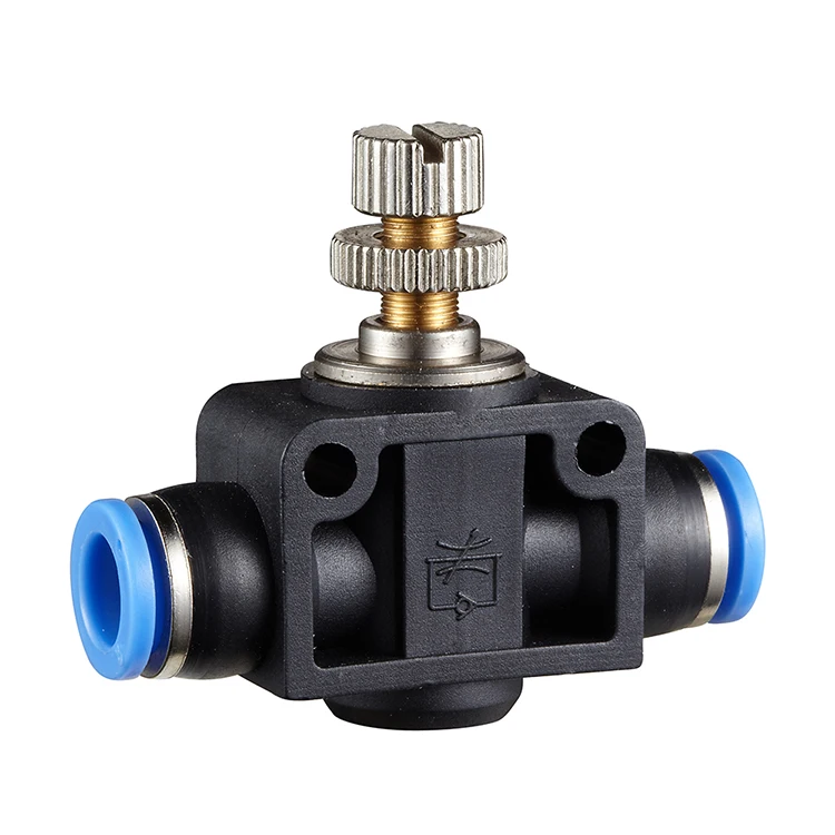 jsu6 流量控制节流阀气动配件气动类型速度控制连接器