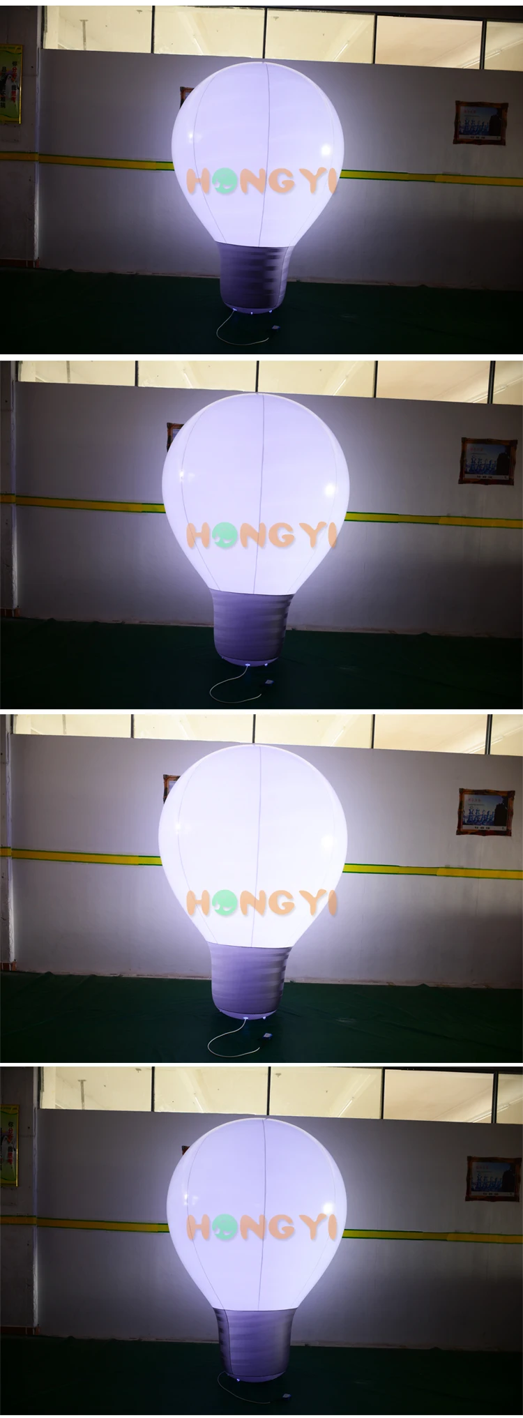 Giant Led Lighting Pvc Inflatable Helium Bulb Balloon For Advertising Buy Inflatable Bulb