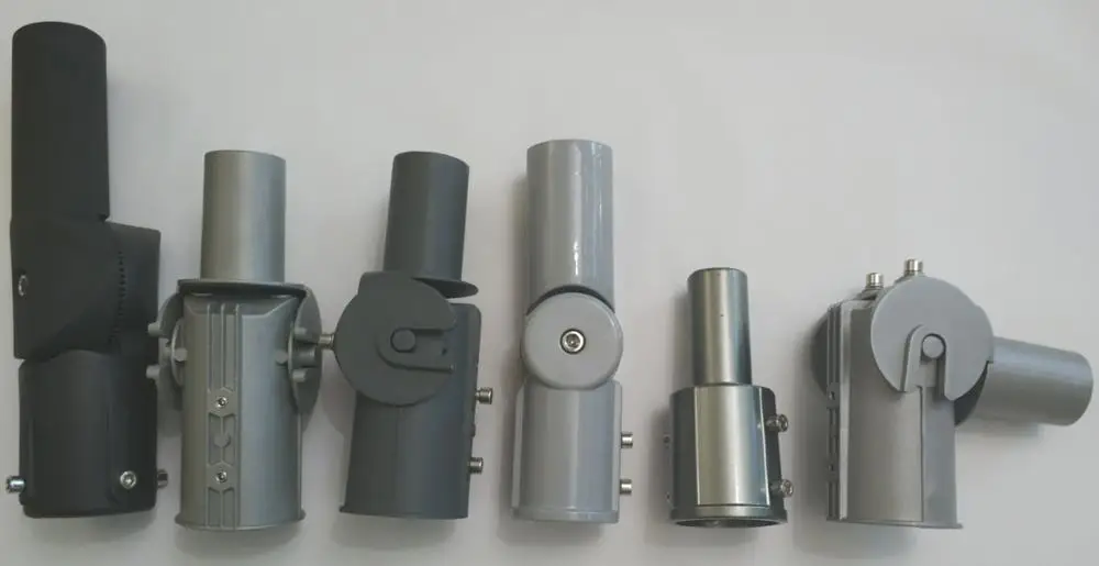 Adjustable 60mm Arm To 60mm Column Degree Angle Led Street Light Pole Adapter Street Light