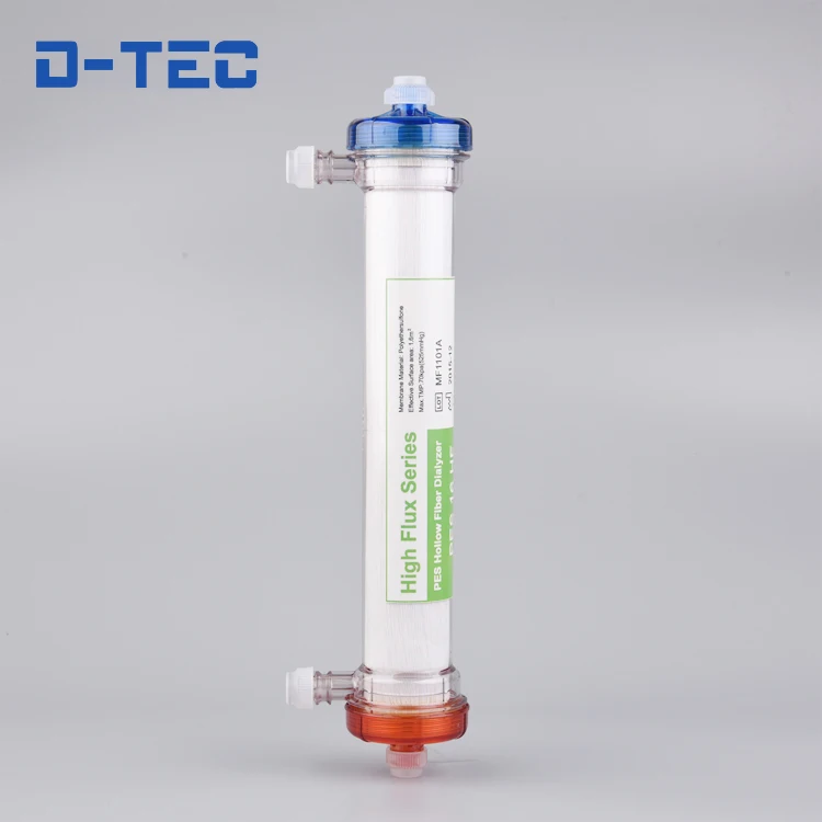 High Flux Polyethersulfone (pes) Dialysis Filter For Gambro,B.braun