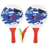 2018 best sales New beach racket 2 pat 1 ball physical training beach cricket bat wholesale sport beach racquet