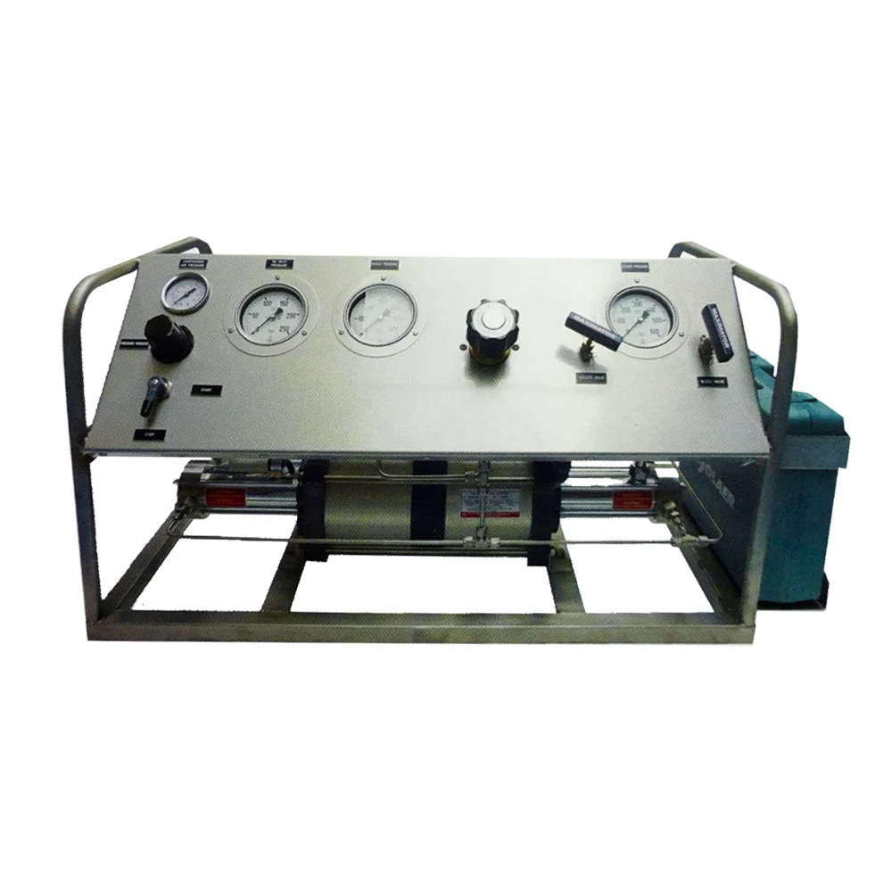 Portable Hydraulic Safety And Relief Valve Pressure Test Bench For