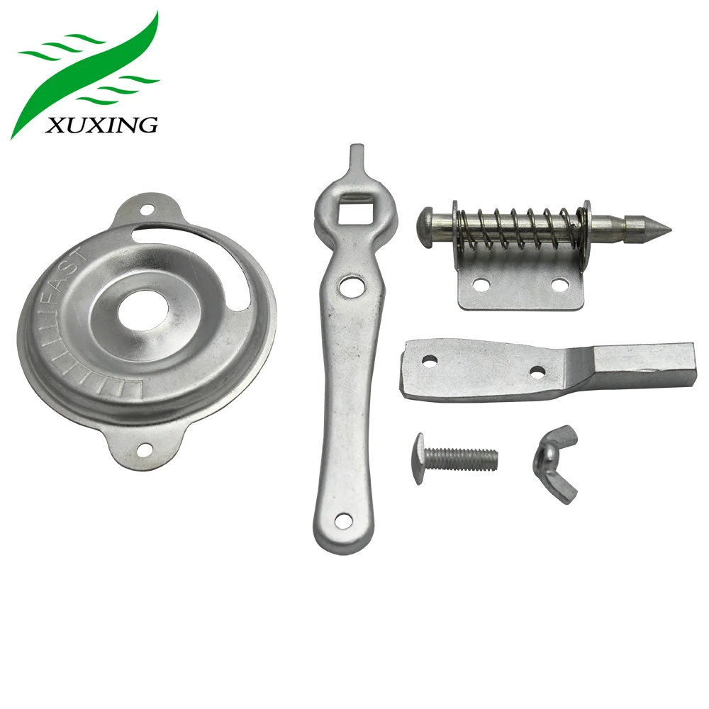 Hvac ชุบสังกะสีแผ่นแดมเปอร์จับ Quadrant อากาศแดมเปอร์ Buy Damper