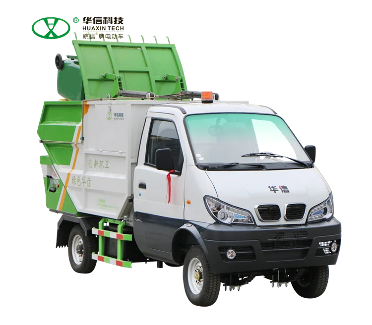 New Brand Compactor Electric Garbage Truck Mini Selfloading Bin Lifter
