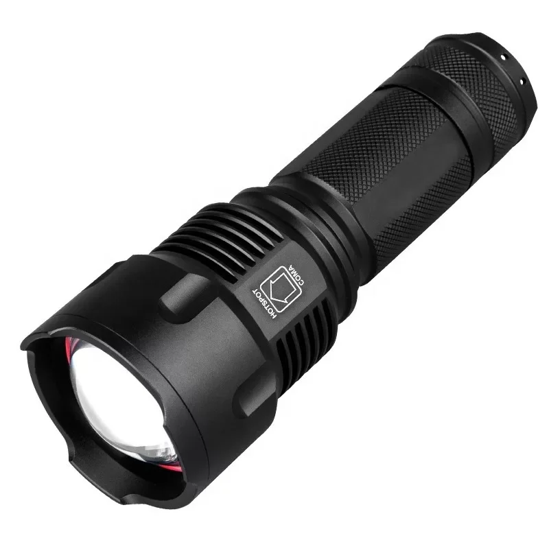 Top grade XM-L2 1000 lumens mace most pwerful fast track focusable long range hunting searching led flashlight torch