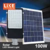 LikeTech 100W All In One Solar Street Light easy installation professional solar factory wholesale price 2019 popular light