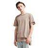 Custom Streetwear T Shirt With Side Oversize Panel Tees Men's Long Shirt Long Line Elong Dress Made In China