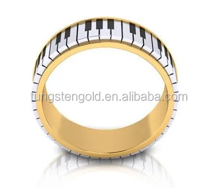 ピアノ音楽バンドリングステンレス鋼音楽リング男性と女性のリング Buy 音楽リング 音楽バンドリング リングステンレス鋼 Product On Alibaba Com