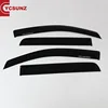 YCSUNZ 2016 Pick-up Acrylic compression Decoration Black Door visor window visor For Chevrolet Colorado 2012