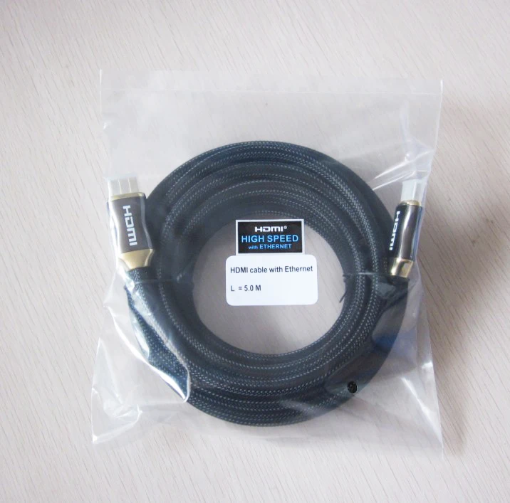 Extra Long HDMI Cable (4m, 5m, 6m, 7m, 8m, 10m) - 24K Gold Plated, 4K/30Hz HDR, 1080p - Universal For PS4, Xbox, Sky