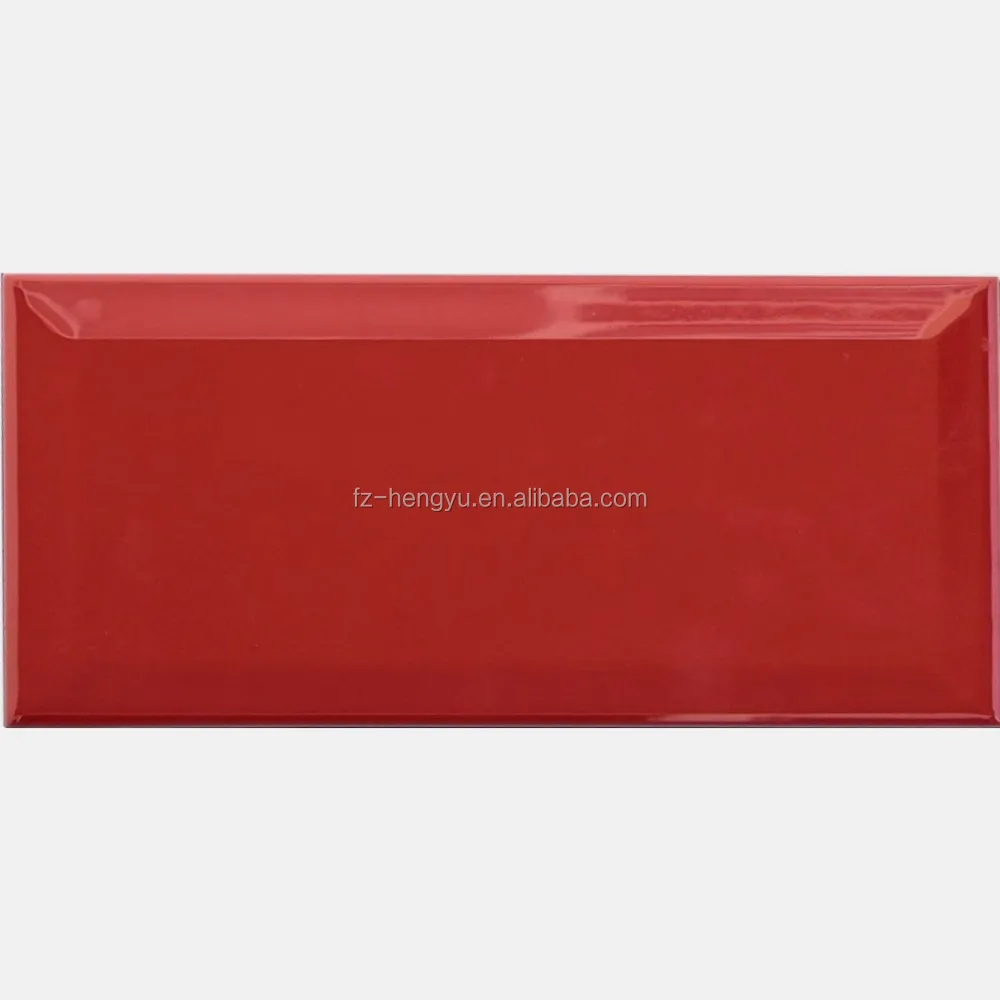 100x200mm metro rode keuken keramische glans wandtegels tegels ...