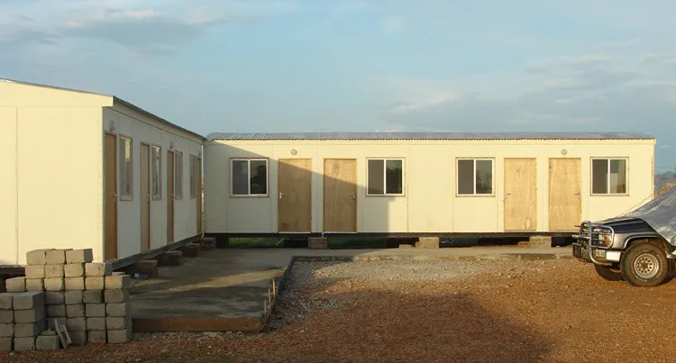 Top Class Steel Structure Modern Prefabricated House Used For Office Prefab Caravan House In Malaysia