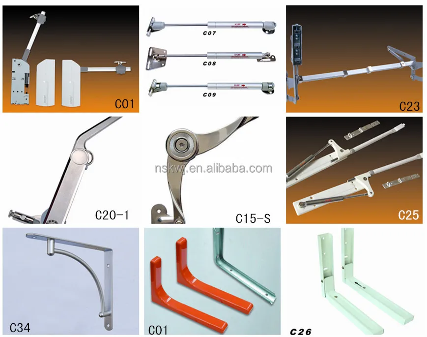 Lift Up Vertical Hinge Gas Lift Cabinet Pneumatic Support For