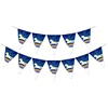 Best Selling Navy Blue Dark Star Sky Magical Jumping Unicorn Party Supplies Triangle Rainbow Unicorn Party Banner