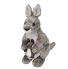 The little kangaroo PP cotton plush toy surface is very easy to clean stuffed Animal kangaroo plush toys