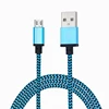 Hot sale Nylon Braided USB C Cable 1m fast charge braided usb charging data cable
