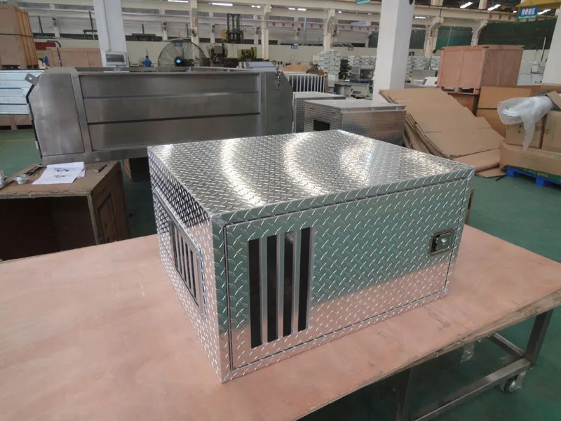 Single And Double Compartment Aluminum Dog Cage Dog Box For Sale Buy