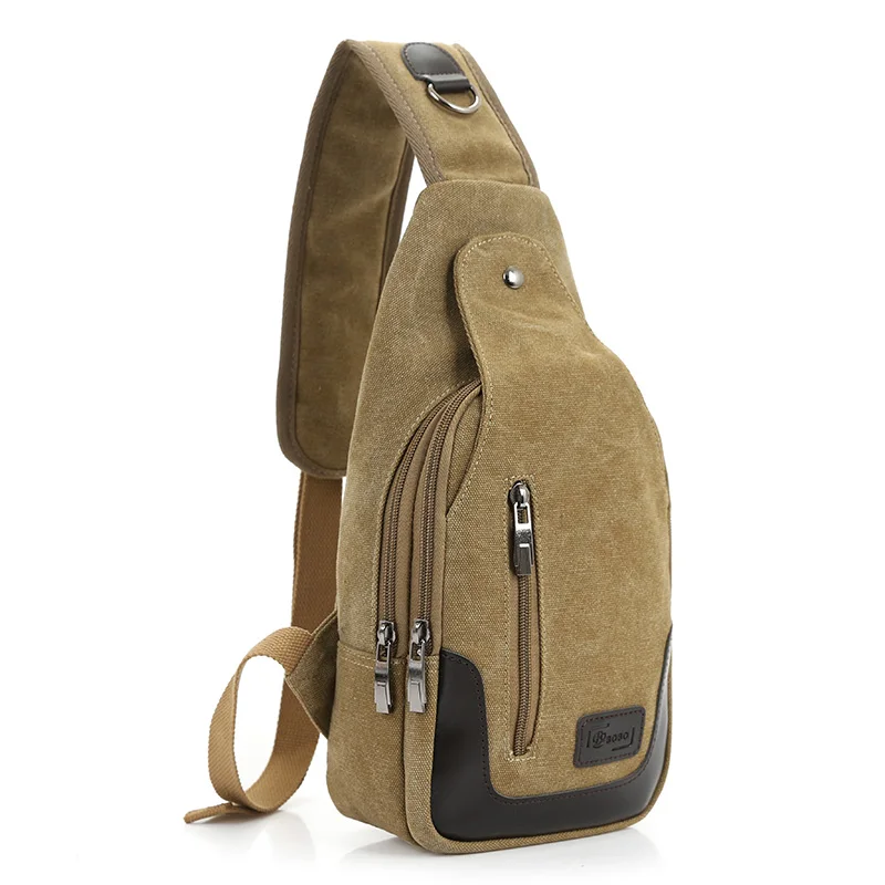 men's canvas crossbody bag