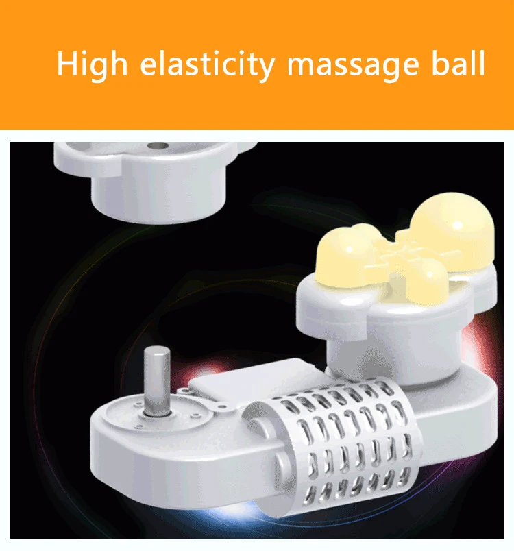 Shiatsu back shoulder neck massager with heating function