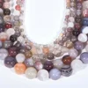 Wholesale Natural Smooth Botswana Agate Gemstone Round Beads for Jewelry Making Necklace Bracelet