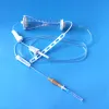 Disposable manufacturer 20 drips micro dropper iv flow regulator and burette
